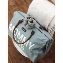 Sac à Langer Mommy Bag Gris - CHILDHOME 6 Sac à Langer Mommy Bag Gris - CHILDHOME -Produits Pour Bébé 5420007150631 4