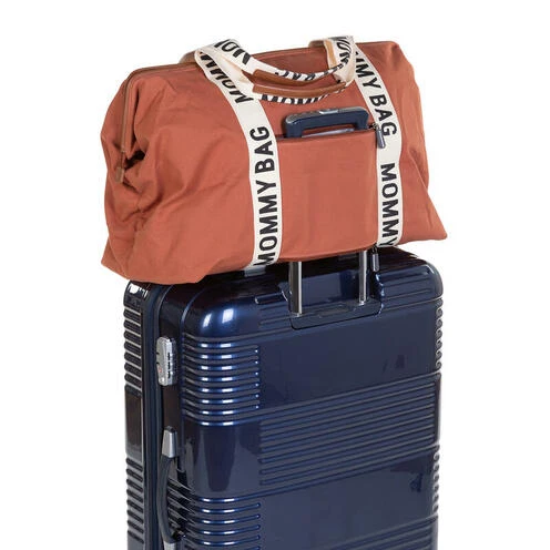 Sac à Langer Mommy Bag Terracotta - CHILDHOME 1 Sac à Langer Mommy Bag Terracotta - CHILDHOME