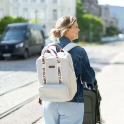 Sac à Dos Family Club Ecru - CHILDHOME -Produits Pour Bébé 5420007167578 4