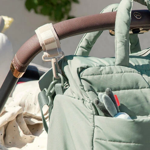 Sac à Langer Matelassé Vert - DONE BY DEER 7 Sac à Langer Matelassé Vert - DONE BY DEER – Image 7