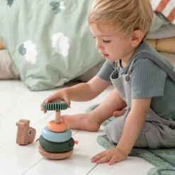 Tour à Empiler RAFFI Multicolore - DONE BY DEER -Produits Pour Bébé 5712643045601 7