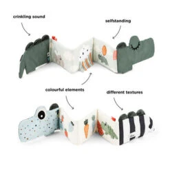 Livre D'Éveil CROCO Vert - DONE BY DEER -Produits Pour Bébé 5712643045731 5