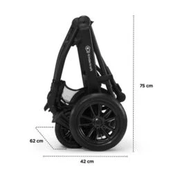 Poussette TRIO XMOOV Noir - KINDERKRAFT -Produits Pour Bébé 59025339128342028929