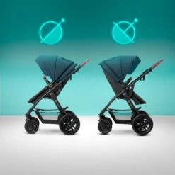 Poussette TRIO XMOOV Denim - KINDERKRAFT -Produits Pour Bébé 59025339128652028329