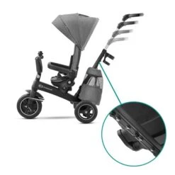 Tricycle EASYTWIST Platinum Grey - KINDERKRAFT -Produits Pour Bébé 590253391448720281229