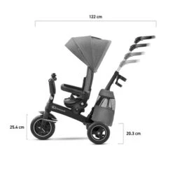 Tricycle EASYTWIST Platinum Grey - KINDERKRAFT -Produits Pour Bébé 590253391448720282029