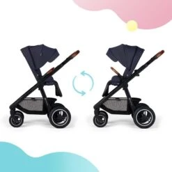 Poussette Everyday 2en1 Denim - KINDERKRAFT -Produits Pour Bébé 59025339175942028229