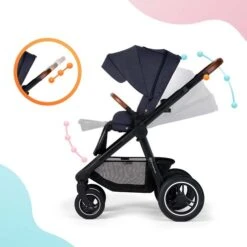 Poussette Everyday 2en1 Denim - KINDERKRAFT -Produits Pour Bébé 59025339175942028429