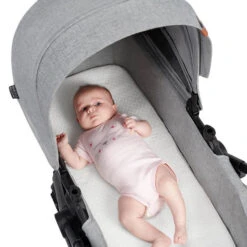 Poussette Convertible 3en1 BTOUR Grise Claire - KINDERKRAFT -Produits Pour Bébé 590253391895920281229
