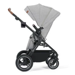 Poussette Convertible 3en1 BTOUR Grise Claire - KINDERKRAFT -Produits Pour Bébé 59025339189592028529