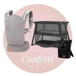 Porte Bébé Nino Confetti Grey - KINDERKRAFT -Produits Pour Bébé 5902533919451 2