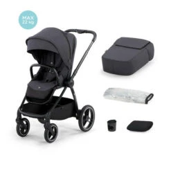 Poussette NEA Deep Grey - KINDERKRAFT