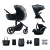 Poussette 3 En 1 Prime 2 Black - KINDERKRAFT