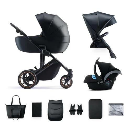 Poussette 3 En 1 Prime 2 Black - KINDERKRAFT 1 Poussette 3 En 1 Prime 2 Black - KINDERKRAFT