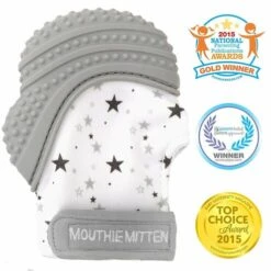 Mitaine De Dentition Pour Bébé 3-12 Mois Gris - MALARKEY KIDS 7 Mitaine De Dentition Pour Bébé 3-12 Mois Gris - MALARKEY KIDS -Produits Pour Bébé 628110550149 1