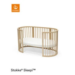 Drap Housse Sleepi Blanc - STOKKE -Produits Pour Bébé 7040355994015203