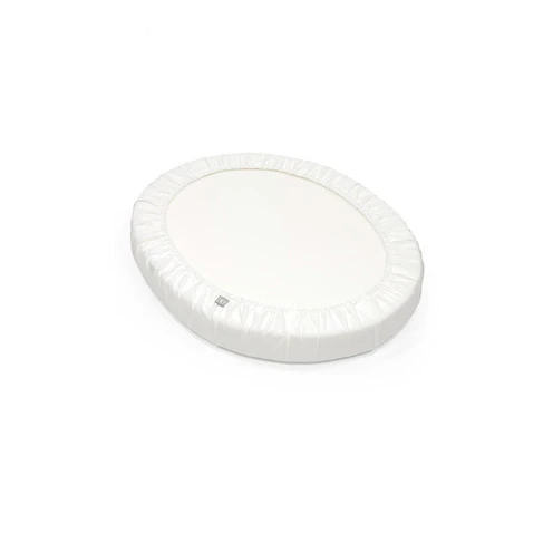 Drap Housse Sleepi Mini Blanc - STOKKE 2 Drap Housse Sleepi Mini Blanc - STOKKE – Image 2