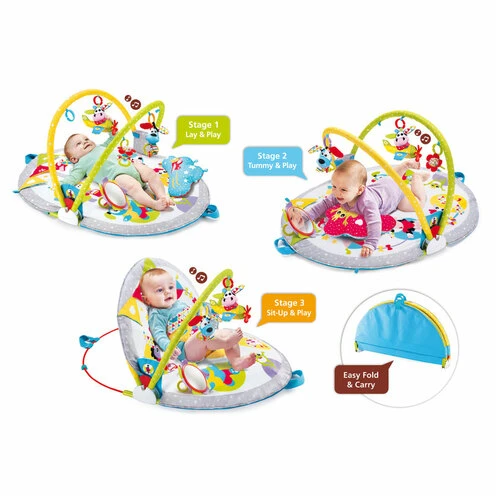 Tapis Gymotion Lay To Sit Up - YOOKIDOO 1 Tapis Gymotion Lay To Sit Up - YOOKIDOO