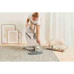 Transat Bliss Gris Sable - BABYBJÖRN -Produits Pour Bébé 7317680060174 7