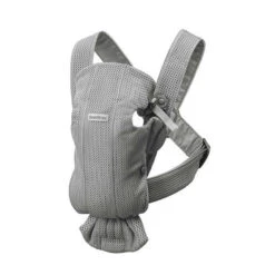 BabyBjörn Porte-Bébé Mini Mesh 3D Gris - BABYBJÖRN