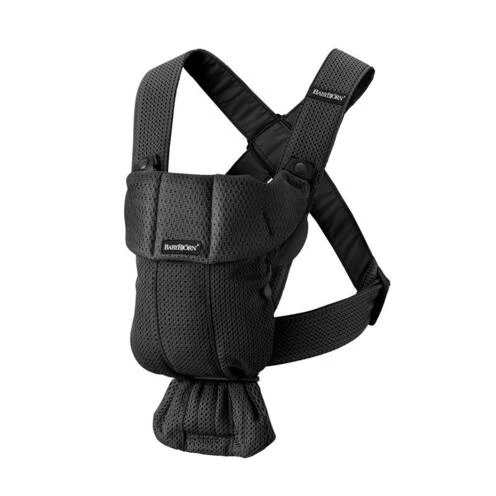 BabyBjörn Porte-Bébé Mini Mesh 3D Noir - BABYBJÖRN 1 BabyBjörn Porte-Bébé Mini Mesh 3D Noir - BABYBJÖRN