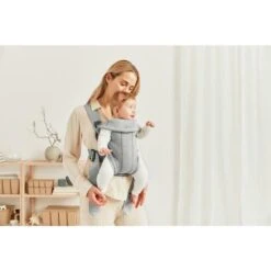 BabyBjörn Porte-Bébé Mini Jersey 3D Gris Clair - BABYBJÖRN 14 BabyBjörn Porte-Bébé Mini Jersey 3D Gris Clair - BABYBJÖRN -Produits Pour Bébé 7317680210722 5