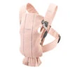 BabyBjörn Porte-Bébé Mini Jersey 3D Rose Poudré - BABYBJÖRN