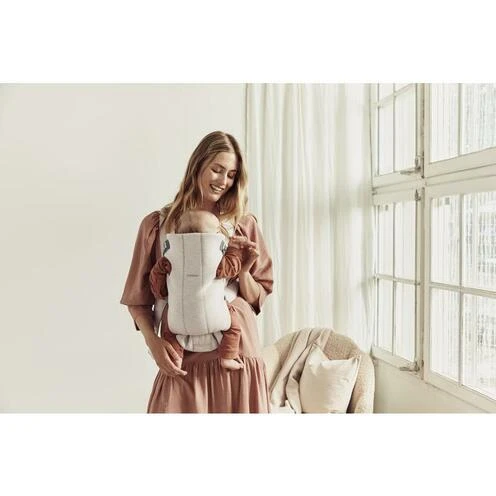 BabyBjörn Porte-Bébé Mini Jersey 3D Beige Clair - BABYBJÖRN 7 BabyBjörn Porte-Bébé Mini Jersey 3D Beige Clair - BABYBJÖRN – Image 7