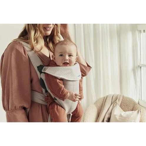 BabyBjörn Porte-Bébé Mini Jersey 3D Beige Clair - BABYBJÖRN 5 BabyBjörn Porte-Bébé Mini Jersey 3D Beige Clair - BABYBJÖRN – Image 5