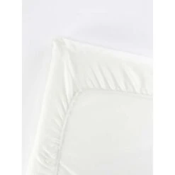 Drap Housse Pour Lit Parapluie Coton Bio Blanc - BABYBJÖRN