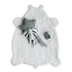 Plaid Teddy Mouton - BABYSHOWER