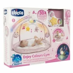Tapis D'éveil Colors Gym Rose - CHICCO -Produits Pour Bébé 8058664112531 4