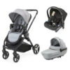 Poussette Trio Best Friend + Comfort Silver Leaf - CHICCO
