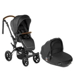 Jané Poussette Duo CROSSWALK + Matrix Light 2 COLD BLACK - JANE