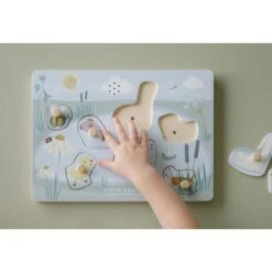 Puzzle Sonore Des Animaux - LITTLE DUTCH -Produits Pour Bébé 87132914475542028429