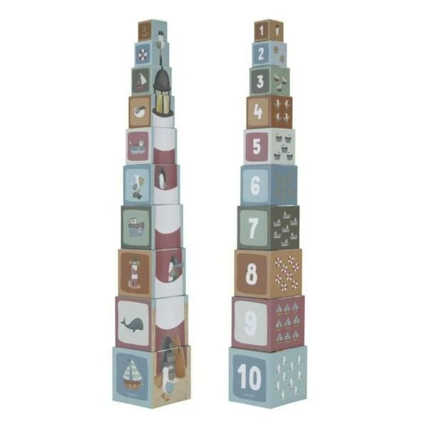 Blocs à Empiler Sailors Bay - LITTLE DUTCH 1 Blocs à Empiler Sailors Bay - LITTLE DUTCH