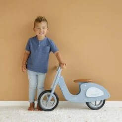 Draisienne Scooter Bleu - LITTLE DUTCH -Produits Pour Bébé 87132917700412028829