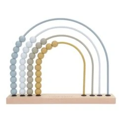 Boulier Arc-en-Ciel Bleu - LITTLE DUTCH