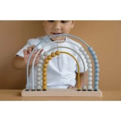 Boulier Arc-en-Ciel Bleu - LITTLE DUTCH -Produits Pour Bébé 871329177032420281429