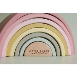 Arc En Ciel En Bois Rose - LITTLE DUTCH -Produits Pour Bébé 871329177033120281129