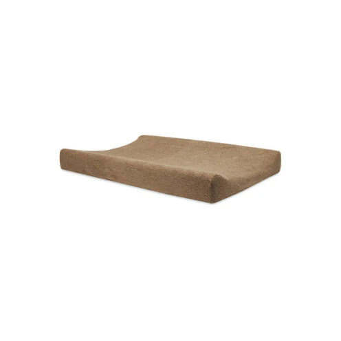 Lot De 2 Housses Matelas à Langer Éponge 50x70cm Caramel/Biscuit - JOLLEIN 2 Lot De 2 Housses Matelas à Langer Éponge 50x70cm Caramel/Biscuit - JOLLEIN – Image 2