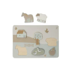 Puzzle En Bois 28x20x2cm Farm - JOLLEIN -Produits Pour Bébé 8717329373419 4
