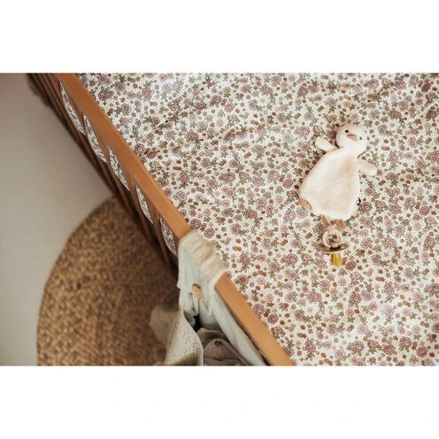 Housse Couette Et Taie 100x140cm Retro Flowers - JOLLEIN 2 Housse Couette Et Taie 100x140cm Retro Flowers - JOLLEIN – Image 2