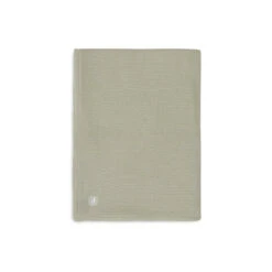 Couverture 100x150 Cm Basic Knit Olive Green - JOLLEIN