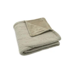 Couverture Berceau 75x100 Cm Soft Waves Olive Green - JOLLEIN -Produits Pour Bébé 8717329377509 5