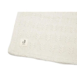 Couverture Berceau Grain Knit/Velvet Oatmeal - JOLLEIN -Produits Pour Bébé 8717329377561 4