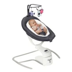 Balancelle Swoon Motion Zinc - BABYMOOV -Produits Pour Bébé BBM A055008 1