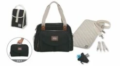 Sac Genève II "SMART COLORS" Black - BEABA -Produits Pour Bébé BEA 940223 4