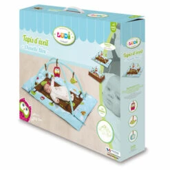 Tapis D'Éveil - Chouette - Bleu - LUDI -Produits Pour Bébé JBM 2873 1