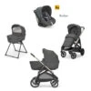 Poussette TRIO System Quattro Aptica Darwin Recline Velvet Grey - INGLESINA